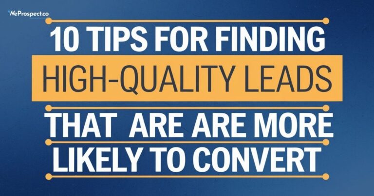 high-quality leads