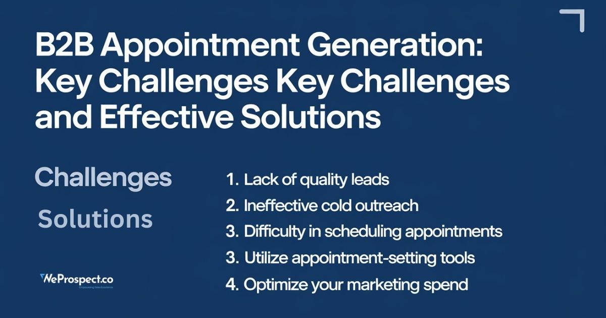 B2B Appointment Generation